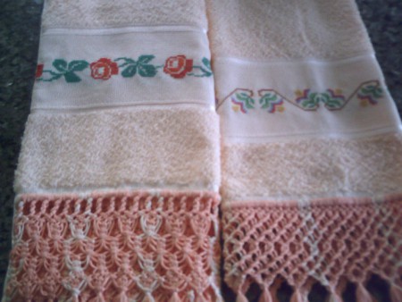 Toalhas de Banho Bordadas